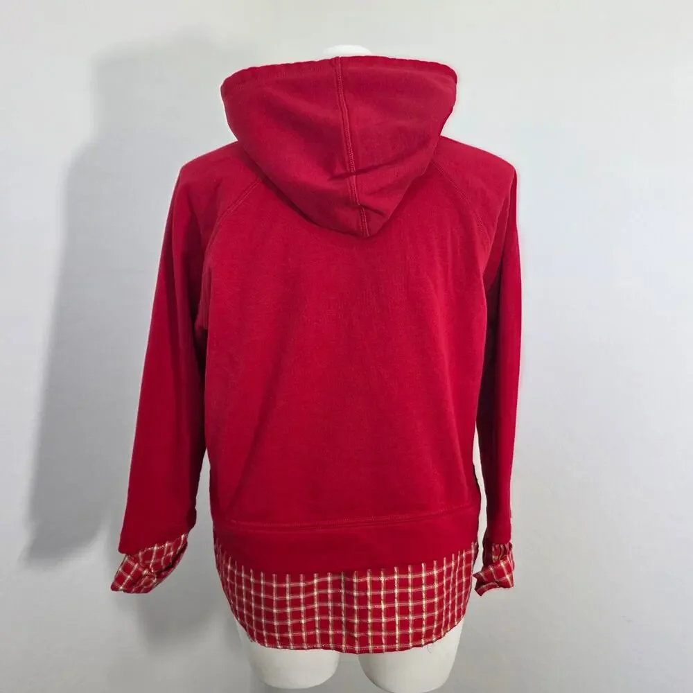 Tommy Hilfiger Layered Pullover Hoodie sz XXL - Picture 4 of 8